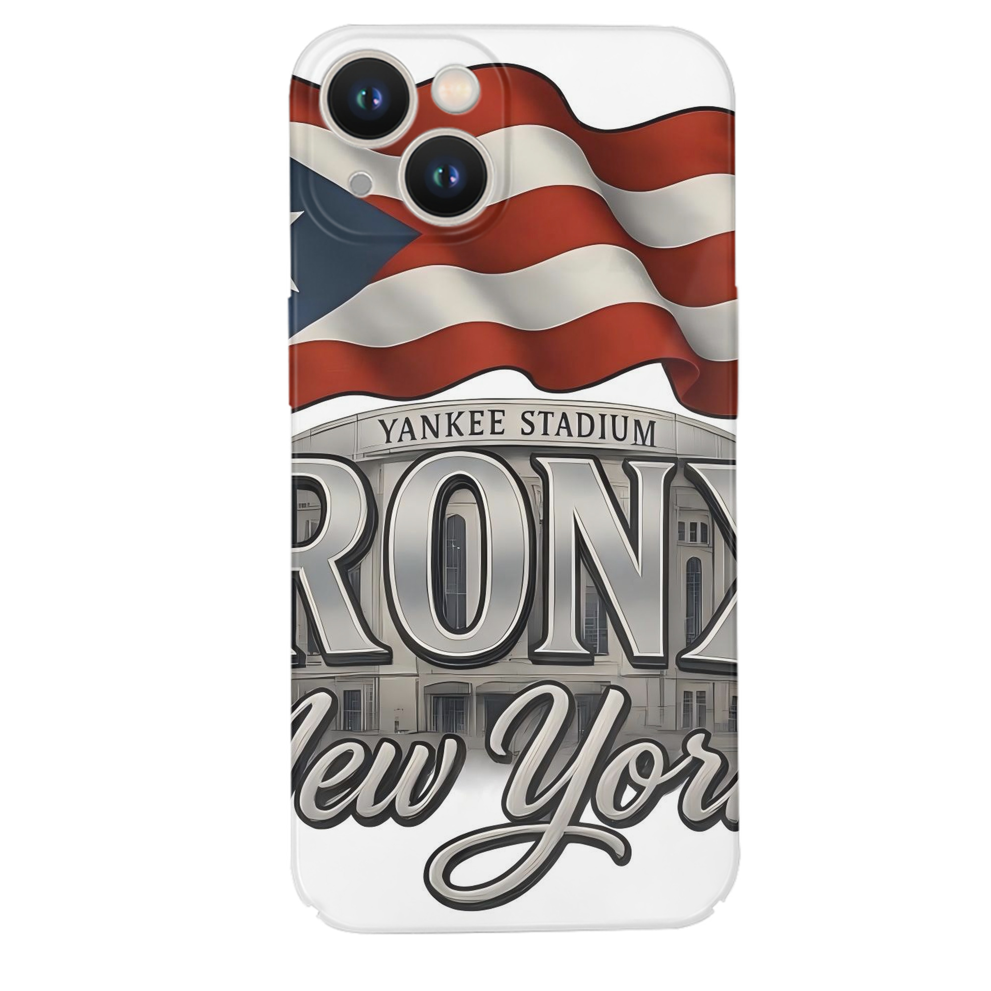 New York Yankees 245 IPhone 14 Series Full-Cover Hard Case – Shockproof With Raised Camera Protection – Precise Cutouts, Wireless Charging Compatible – Durable, Anti-Yellowing, Easy To Clean